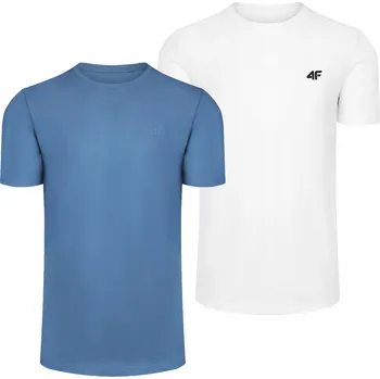 Pánské tričko PÁNSKÉ TRIČKO 4F TRIČKO SADA 2 KUSŮ XL SS25