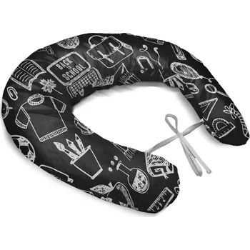 Polštář Sablio Těhotenský polštář Černobílá škola