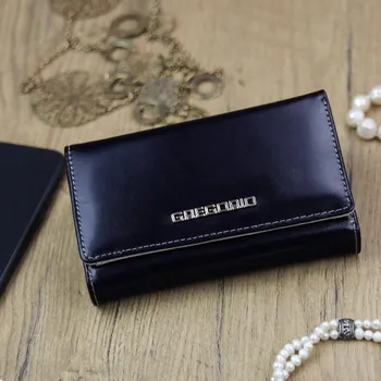 Peněženka Gregorio peněženka z pravé kůže modrá - dámská