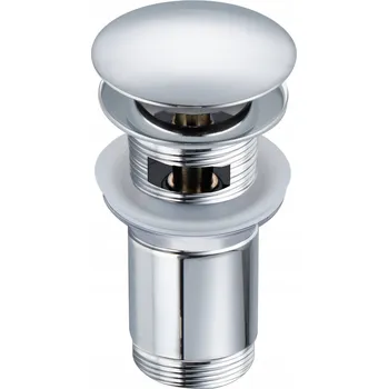 Sifon Balneo mosazná umyvadlová výpusť Klik Klak C s přepadem, chrom