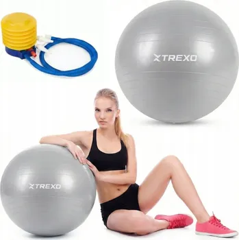 Gymnastický míč Gymnastický míč TREXO TXO-B4Z008-GY 65 cm šedý