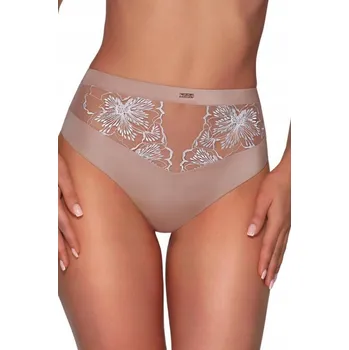 Kalhotky Ava 2079/B Fiorella starorůžová S pudrově růžová Kalhotky BRAZILSKÉ KALHOTKY