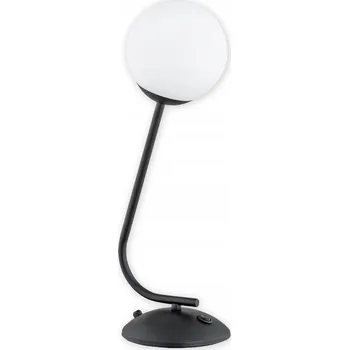 Lampička Stolní lampa LEMIR Nol bílá, černá 40 W