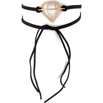 Náhrdelník Choker náhrdelník s diamantem