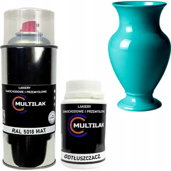 Barva ve spreji Lak ve spreji na vázy RAL 5018 MAT