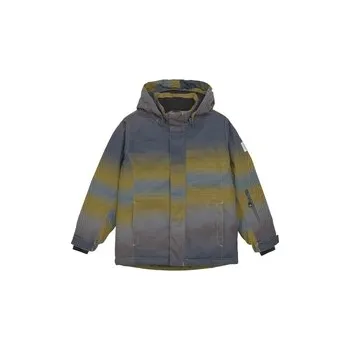 Chlapecká bunda COLOR KIDS COLOR KIDS Ski Jacket - AOP -3441-Saffron, 25/26, Velikost 164