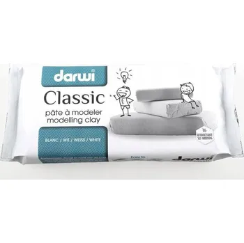 Modelovací hmota Modelovací hmota Bílá Darwi Classic 1 kg