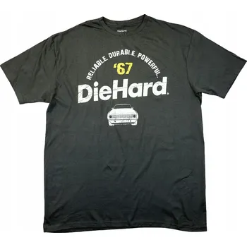 Pánské tričko Tričko pro mládež Die Hard Auto vel. XL Šedá Retro potisk