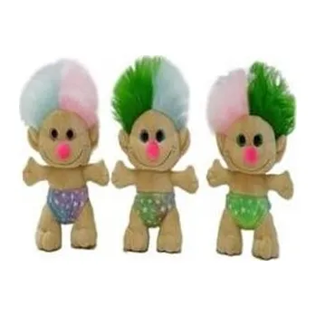 plyšák Trol świecący w ciemności 23cm MIX