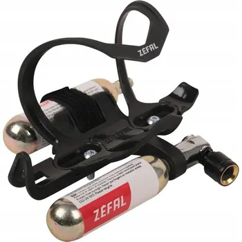 pumpička Hustilka CO2 s bombičkami Zefal Z2i CO2 kit, černá