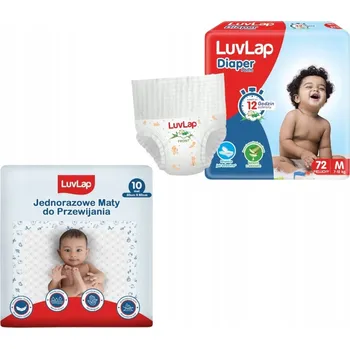 Plenkové kalhoty Plenkové kalhotky LuvLap Plenkové Kalhotky 4 72 ks