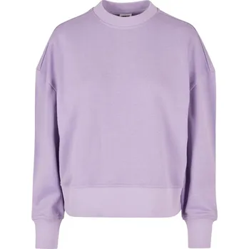 Pánská mikina Ladies Oversized Terry Crewneck - lilac 5XL