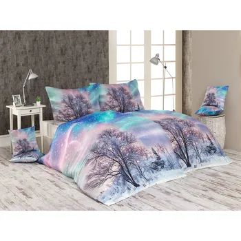 Povlečení Matějovský Polární záře Bavlna deluxe digitál povlak 50/70