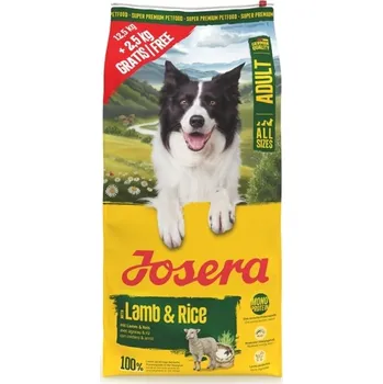 Volný čas Josera Dog Adult Lamb & Rice 12,5+2,5 kg ZDARMA + Doprava zdarma