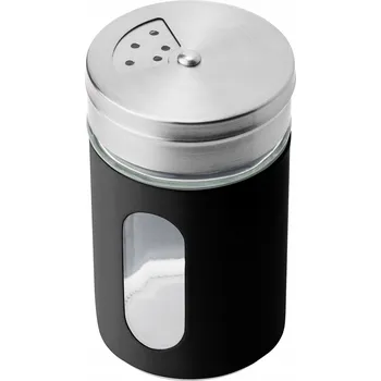 Dóza na potraviny NÁDOBA SKLENĚNÁ NÁDOBA NA KOŘENÍ SLÁNKA PEPŘENKA 90ML