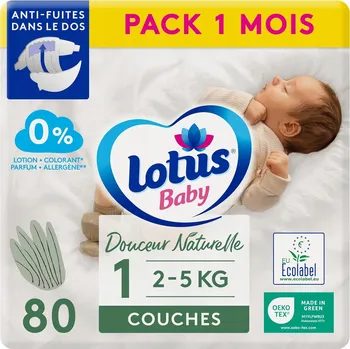 jednorázová plena PLENKY LOTUS BABY 4, 10-14 kg | 35 x 4 ks (140 ks )