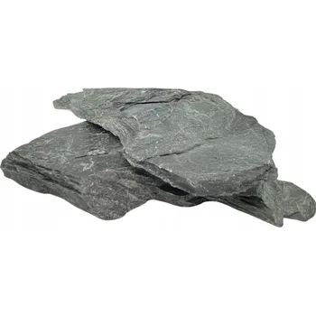 Dekorace do akvária ČERNÉ KAMENY DO AKVÁRIA SKALKY BŘIDLICE DEKORACE ARANŽMÁ NA JESKYNĚ 3 KG