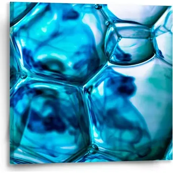 Obraz Sablio Obraz Modré bubliny - 50x50 cm