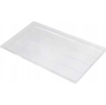 Odkapávač na nádobí ODKAPÁVACÍ TÁC, PODLOŽKA do kuchyňské skříňky 50 cm bezbarvá