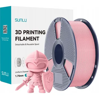 3D tisk SUNLU PLA 1,75mm 1kg Sakura Pink / Růžová, Sakura