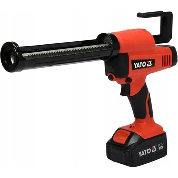 Vytlačovací pistole AKUMULÁTOROVÁ PISTOLE NA SILIKON, LEPIDLO A TMELY, VYTLAČOVACÍ 18V + 4Ah