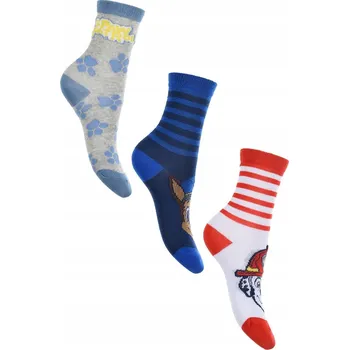 Chlapecké ponožky Tlapková patrola , Ponožky 3 kusů, 23/26