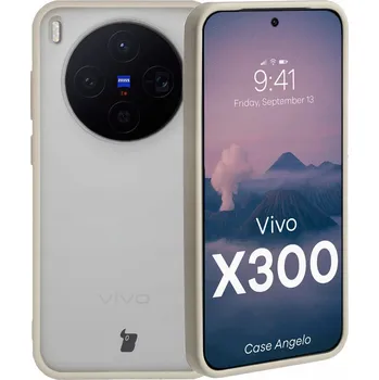 Pouzdro na mobilní telefon Zadní Kryt Bizon pro Vivo X300 béžová