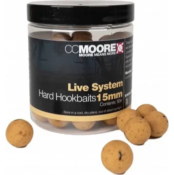Boilies BOILIES CC MOORE LIVE SYSTEM HARD HOOKBAITS 18MM