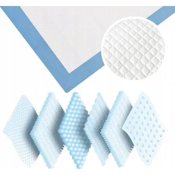 Přebalovací Podložka Afnue v prostěradlech 60 cm x 90 cm 100 ks