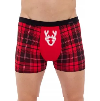 CORNETTE PÁNSKÉ BOXERKY 007/76 RED NOSE 2 L/40