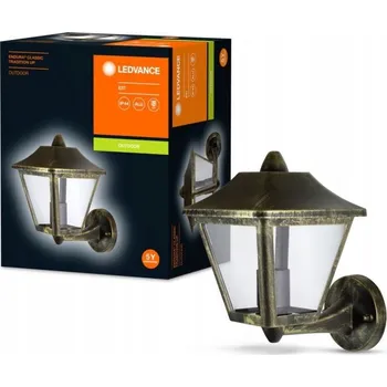 Nástěnné svítidlo Zlaté zahradní nástěnné svítidlo Ledvance s paticí E27, 60 W