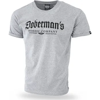 Tričko Dobermans Aggressive „Gothic TS326“ – vel. 3XL šedé