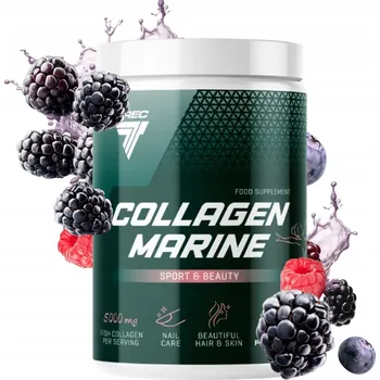 Kloubní výživa TREC COLLAGEN MARINE Rybí Kolagen 300g s KYSELINOU HYALURONOVOU, VITAMÍNY A MINERÁLY