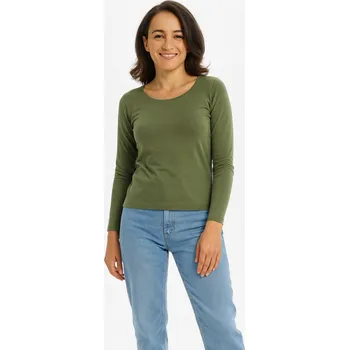 Dámské tričko Dámské Tričko s dlouhým rukávem MALFINI 169, Bavlna přiléhavý Střih , velikost M