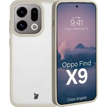 Pouzdro na mobilní telefon Zadní Kryt Bizon pro Oppo Find X9 béžový