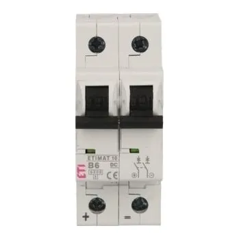 Jistič Jistič ETIMAT 10-DC 2P B6 6kA 002128712 ETI