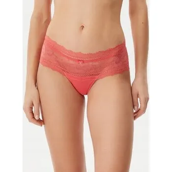 Podprsenka Selmark Dámské boxerky SELMARK-31205 857 CORAL Korálová