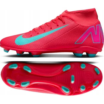 Kopačky NIKE MERCURIAL SUPERFLY 10 CLUB FG/MG (45,5) Pánské kopačky lisovky oranžové