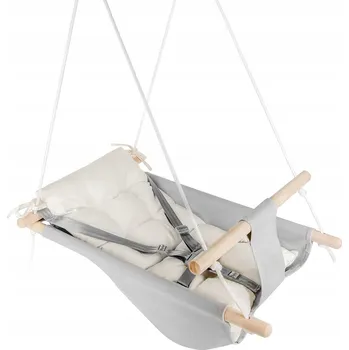 Dětská houpačka 2Kids Toys Houpačka pro nejmenší šedá