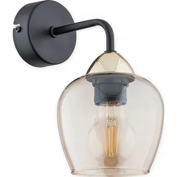 Nástěnné svítidlo Nástěnné svítidlo LEMIR černé, žluté E27 60 W