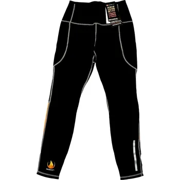 Pánské kalhoty Pánské legíny Neoprenové Běžecké Sauna Odrazky FITNESS SAUNATEK vel. M