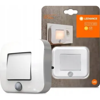 Nástěnné svítidlo Nástěnné LED svítidlo Ledvance s pohybovým senzorem, 0,7 W, teplá bílá