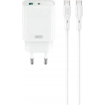 Sada duální USB nabíječka + USB - C s USB-C kabelem 30W Quick Charge