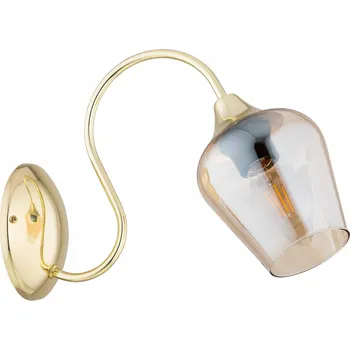 Nástěnné svítidlo Nástěnná lampa 1-bodová Julia zlatá E27 LEMIR Lighting