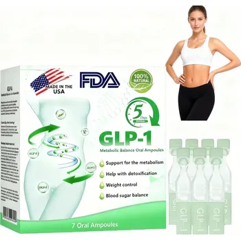 Vrták GLP-1,6 - Ústní roztok 6 v 1, 7denní výsledky pro muže a ženy (1 balení)