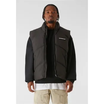 Pánská casual bunda MJG PUFFER VEST - black L