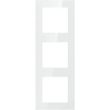 Elektrická zásuvka Trojitá rámová zásuvka Avatto N-TS10-Frame-W3 (bílá)