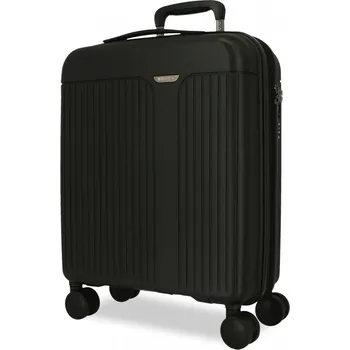 JOUMMA BAGS Cestovní kufr Movem New Trendy Black, 55x40x20cm, 44L, 5388621PP (small exp.)