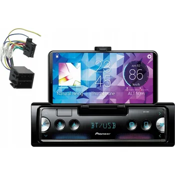 Autorádio Pioneer SPH-10BT Autorádio s držákem na telefon, Bluetooth, MP3