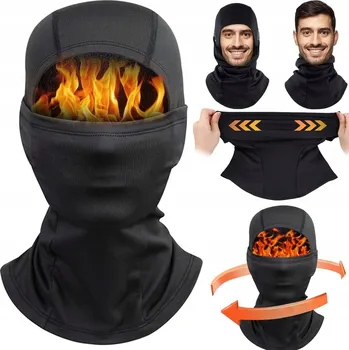 Nákrčník TERMOAKTIVNÍ KUKLA NÁKRČNÍK BALACLAVA NÁKRČNÍK NA OBLIČEJ NA KOLO ZATEPLENÁ